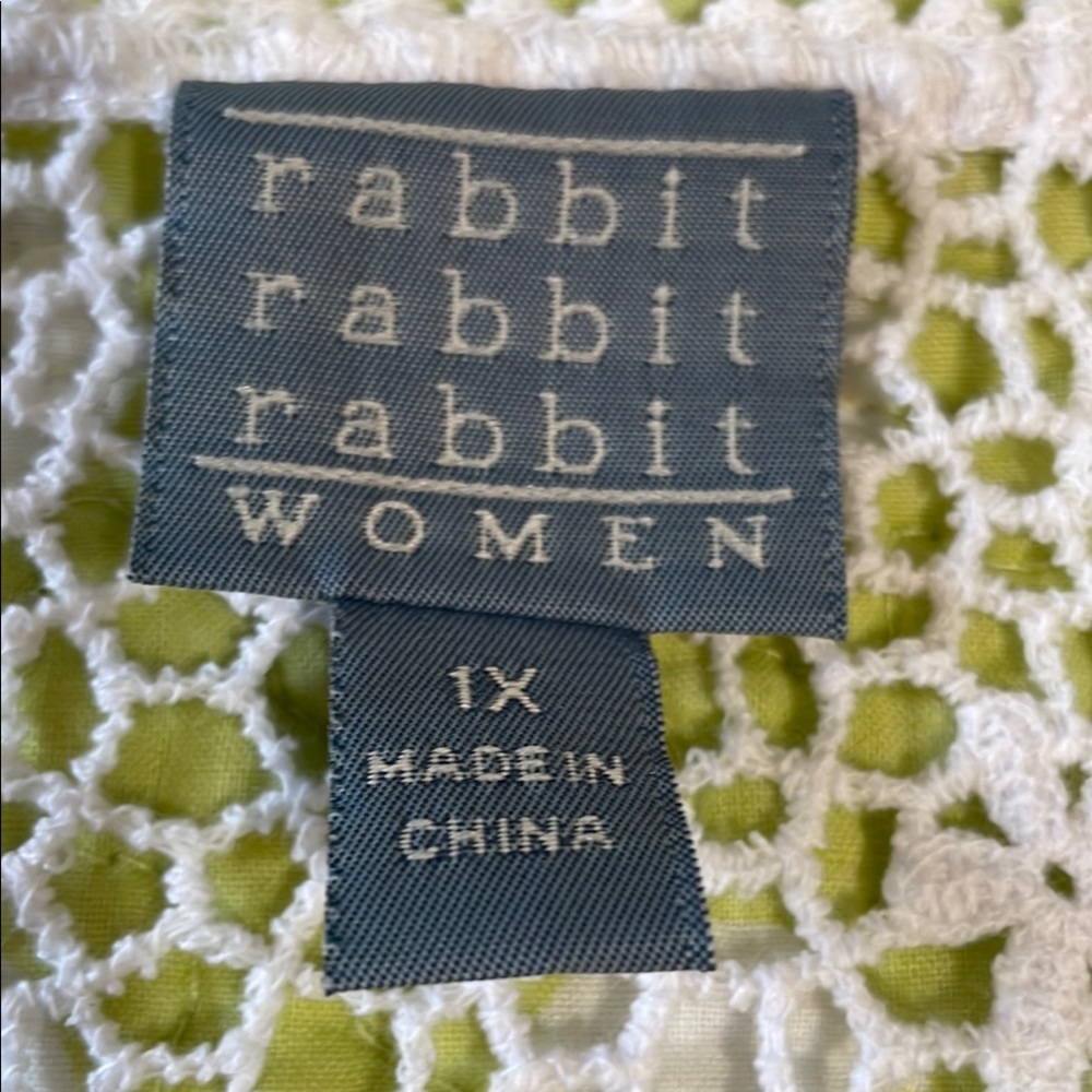 Rabbit Rabbit Rabbit White Crochet Shrug - Picture 2 of 8